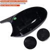 Door Side Mirror Covers Mirror Caps For Cars Rear View Cap For 3-Series E90 E92 E93 Sedan Pre-LCI 2005-2007 (Glossy Black)