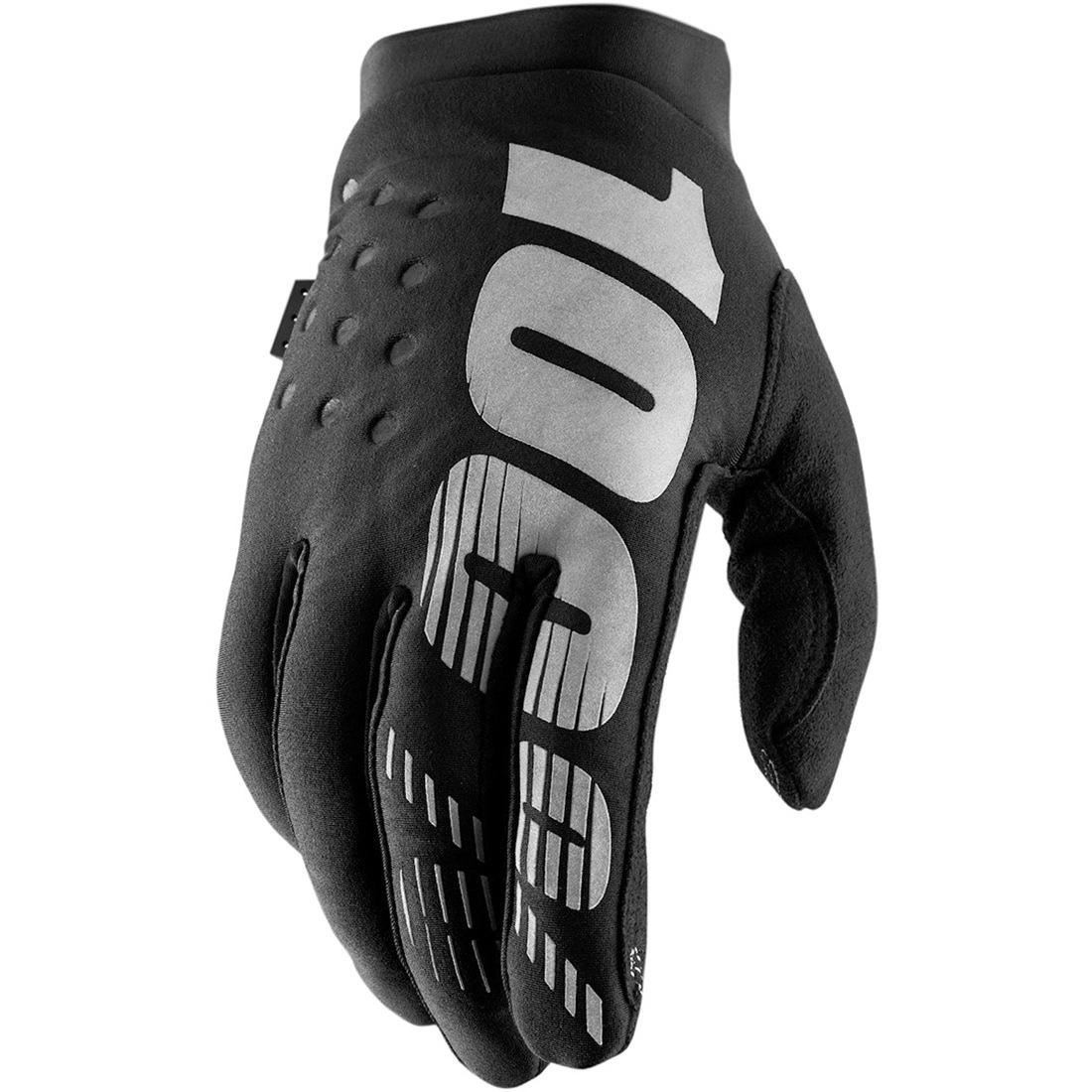 Outdoor Sports Gloves Mountain Bike Riding Gloves Thickened Winter S чёрный