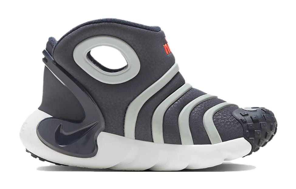 Nike Dynamo GO Slip Resistant Abrasion Resistant Low top Kids Lifestyle Shoes Black Gray Kids' DQ6009-400