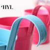 Plant Holder Flower Bright Color Space-saving Sturdy Fence Thickened Body for Courtyards