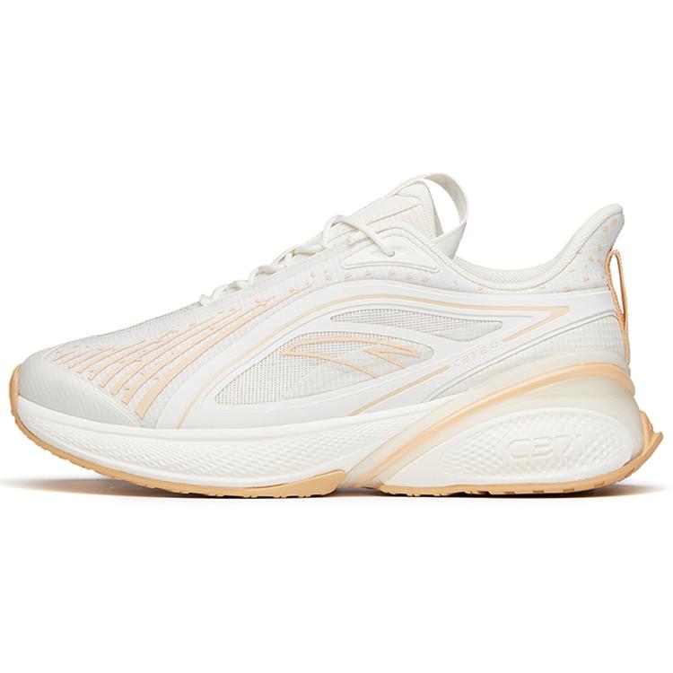 

Новые кроссовки Anta C37 2.0 с амортизацией, противоскользящие и износостойкие, легкие, с низким верхом, для бега, мужские, бело-оранжевые, 112135537R-9 42