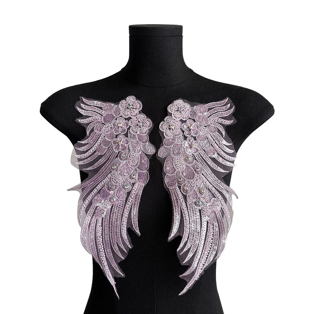 Mesh Embroidery Flower To Flower, Lace Diy Handmade Accessories Wedding Dress Neckline Accessories