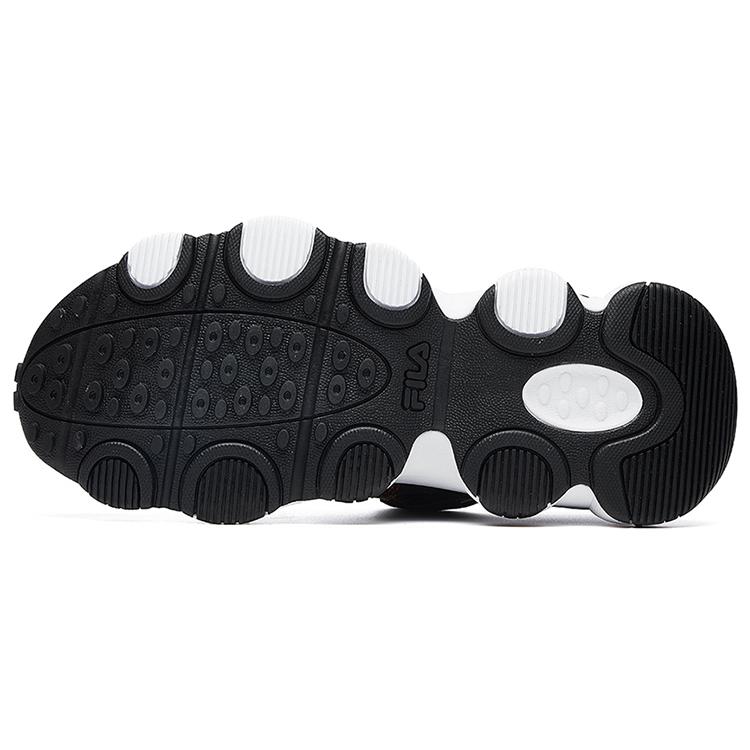 New FILA Jagger Retro Running Shoes Black/Orange F12M031402FBO