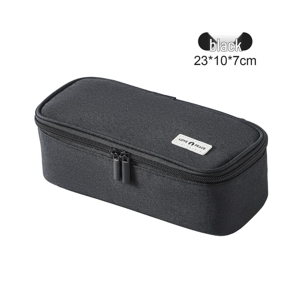 Large Capacity Multi-layer Pencil Case for High School Students - Dirt-resistant and Simple Design