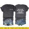 Fashion before and after here is a code letter print women's casual short sleeves