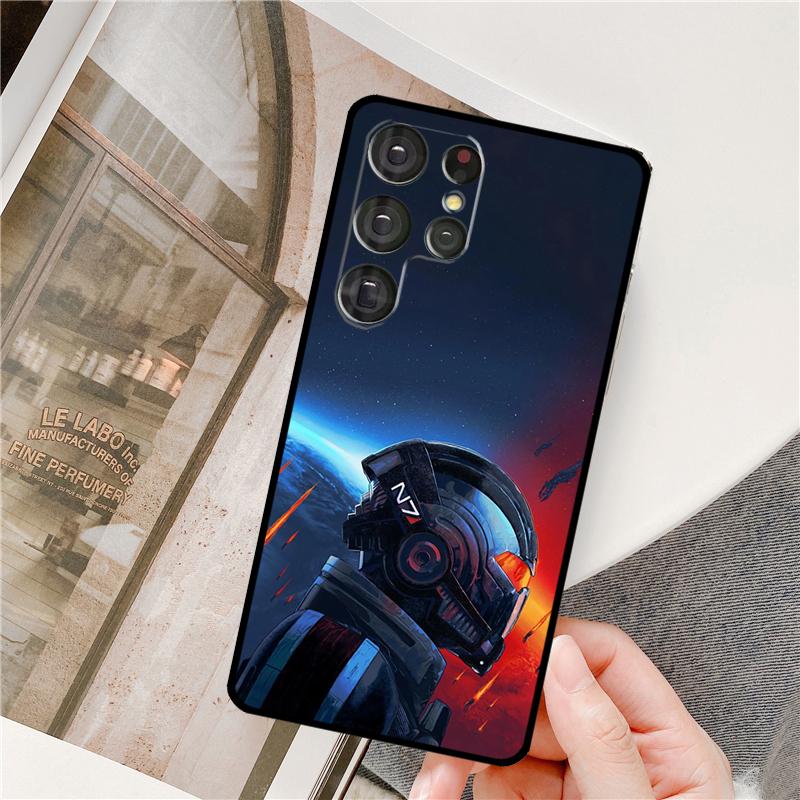 N7 Mass Effect Phone Case For Samsung Galaxy S25 Ultra S9 S10 S20 FE S21 S22 S23 Plus S24 Ultra Full Cover