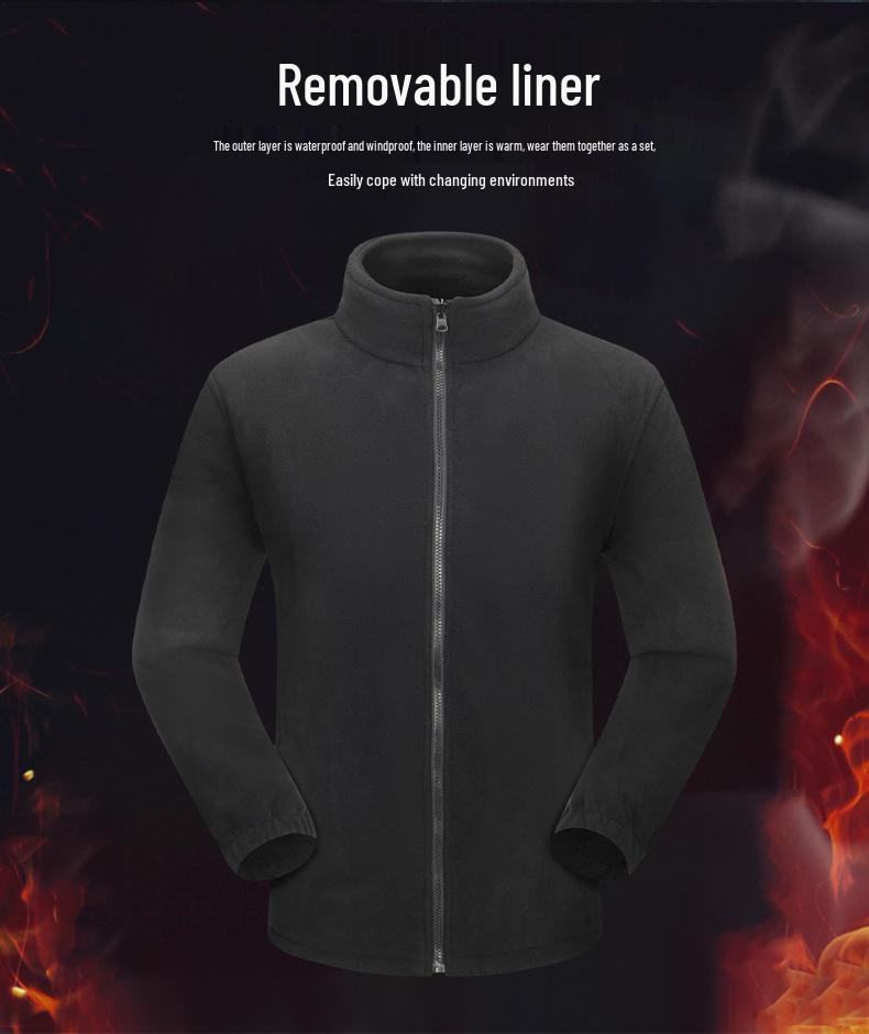 Neues High-End Winddichtes Jacken- & Hosen-Set: Unisex, Wasserdichter Drei-in-Eins, Warmer Ski- & Bergsteigeranzug