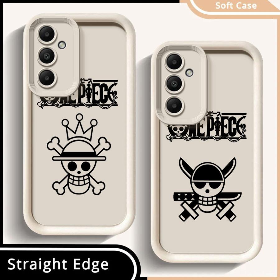 Anime Ones Pieces Logo Case for Samsung Galaxy A23 A26 A32 A71 A72 A53 A54 A12 A13 A51 A73 A56 A35 A36 A34 A15 A16 Phone Cover
