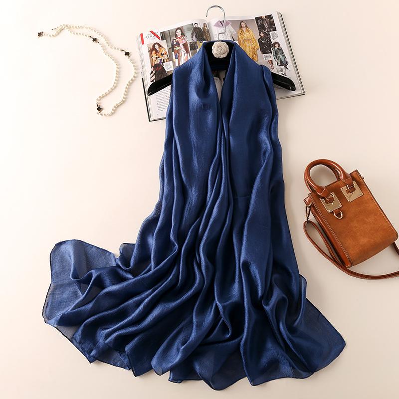 Linen Silk Women Candy Color Scarf For Spring Air Conditioning Towel Muslim Hijab  Fashion Lady Shawl Bufandas Muslim Hijab