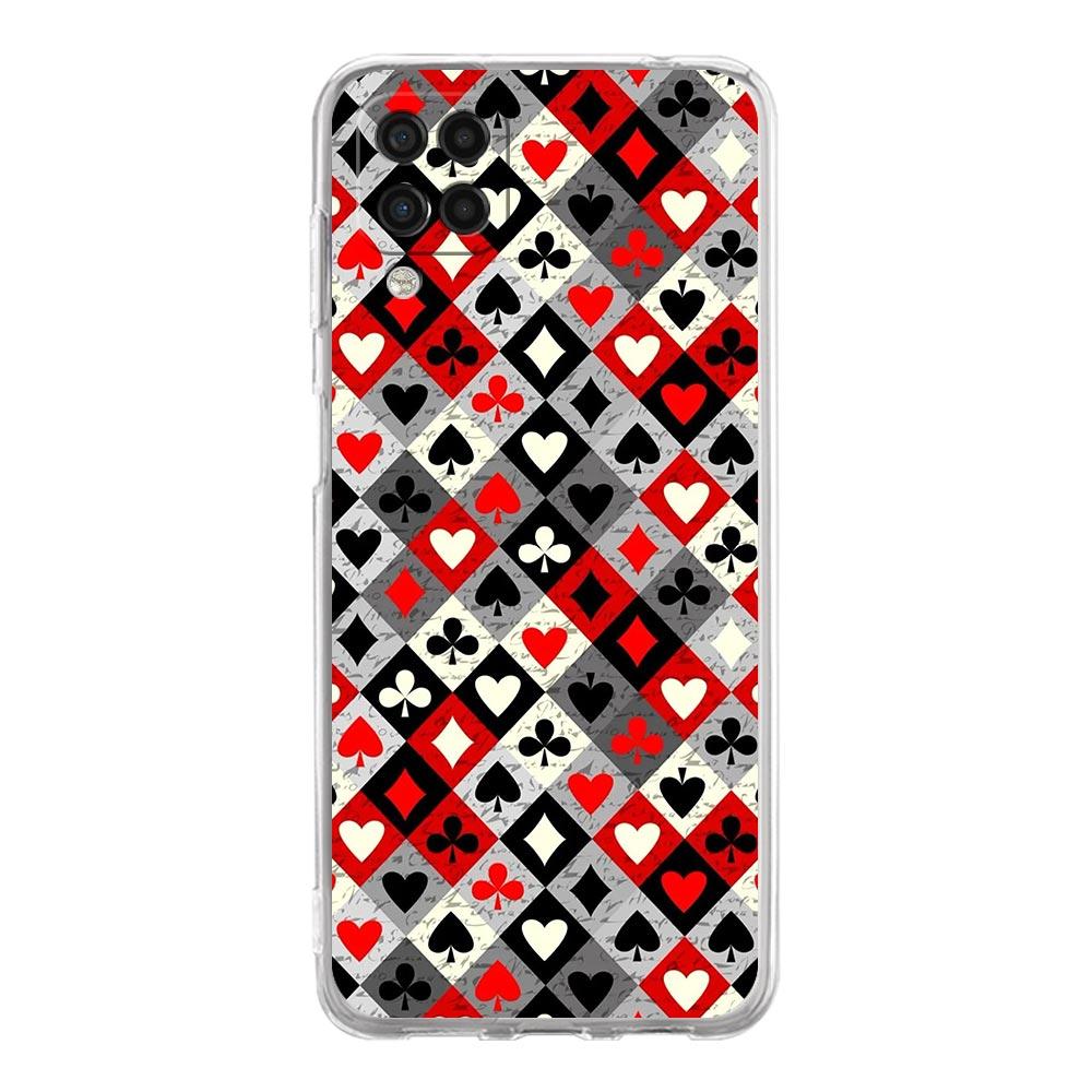 Phone Case For Samsung A13 A33 A35 A55 A73 A53 A23 A51 A71 A21S A72 A31 A41 A05s A03S A15 A25 5G Cover Checkerboard chess board