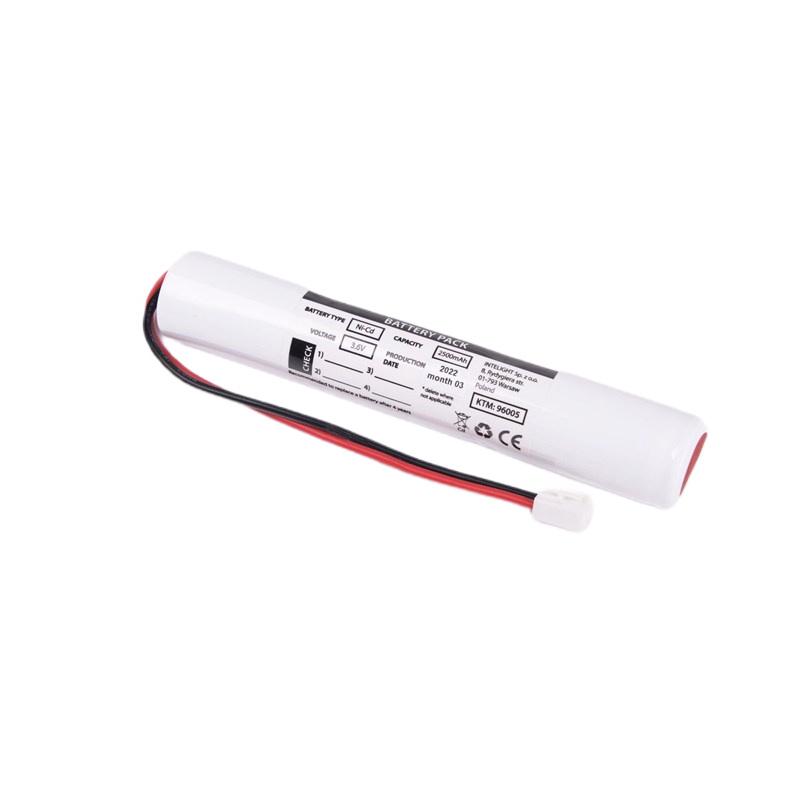 Pakiet Akumulatorów Nicd 3,6V 2500Mah Vella 250 3H - L150 X Ø27 - 96005