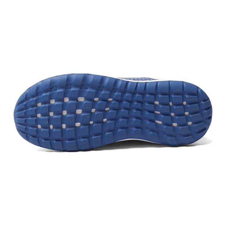 Adidas Bounce Series Comfortable Non-Slip Shock Absorbing Durable Low-Top Running Shoes Kids Running Shoes Blue Yellow AQ2918