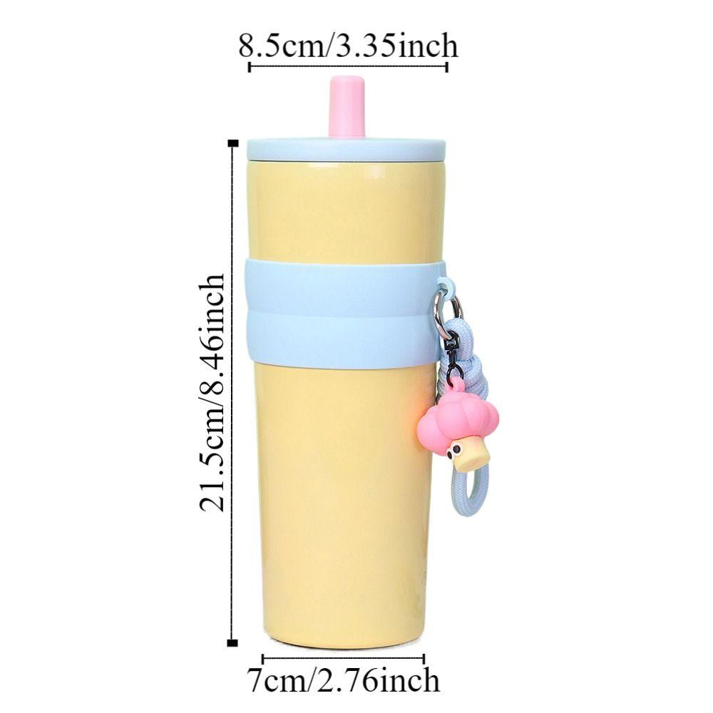 Large Capacity Insulated Water Bottle 710ml Stainless Steel Vacuum Flask Ice Bar Mug  Porridge Soup