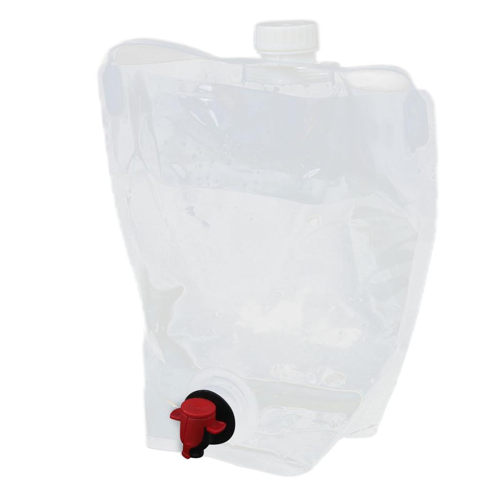 Folding Water Container 5L Outdoor PE Collapsible Container for Barbecue Camping Travelling