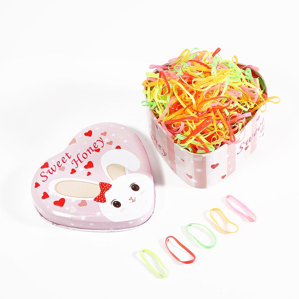 Child Baby Braider for Hair TPU Disposable Elastics Hair Bands Girls Ponytail Holder Rubber Bands Hair Styling Tool