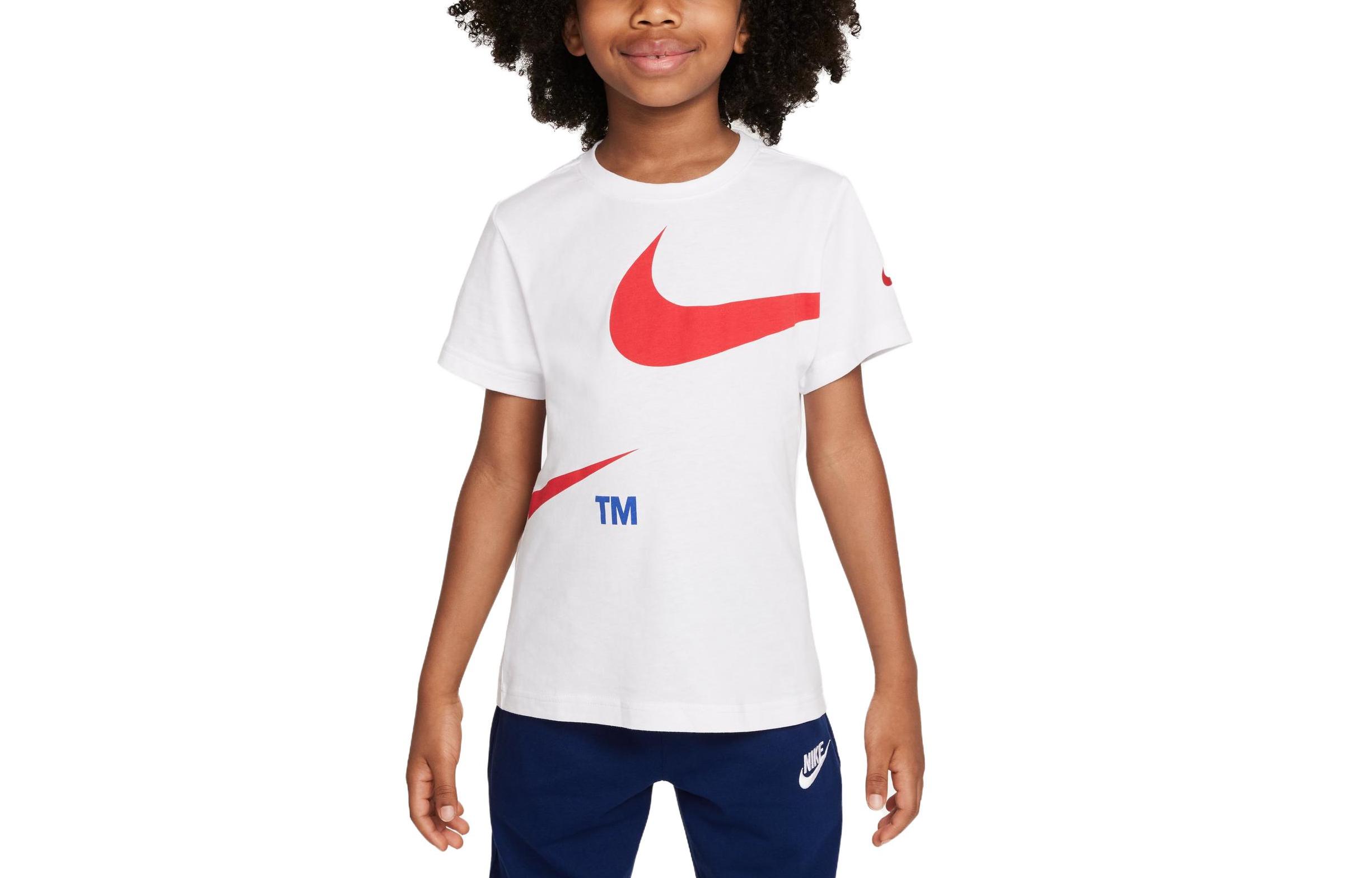 

Nike Kids T Shirts Crew Neck Moderate DO3577-101 S