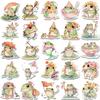 50Pcs Cute Cartoon Colorful Funny Fat Frog Stickers Diy Laptop Luggage Phone Case Skateboard Graffiti Decals Fun For Kids Gifts