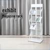 WEZHO Flat-Top Magazine and Document Display Rack