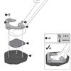 Motorcycle Kickstand Foot Side Stand Extension Pad Support Plate Side Stand Enlarge For Yamaha Tenere 700 Tenere700 2019 2020