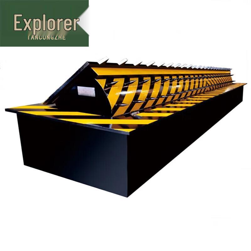 Heavy-Duty Electric Hydraulic Flip-Up Road Blocker