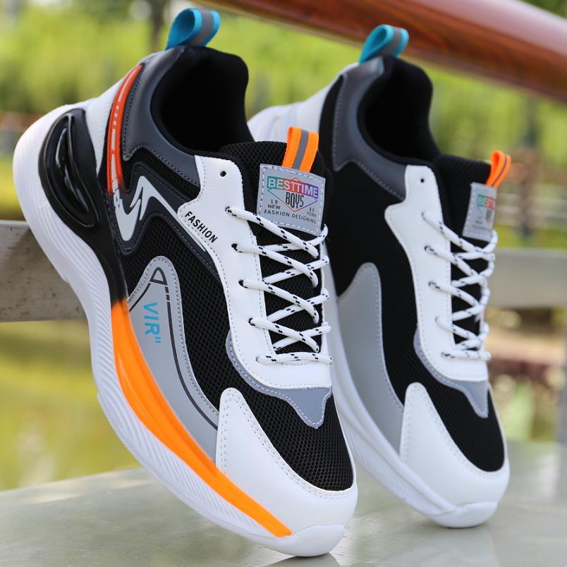 Running Shoes Mesh Breathable Raw Sports Shoes Youth Casual Travel Shoes Students