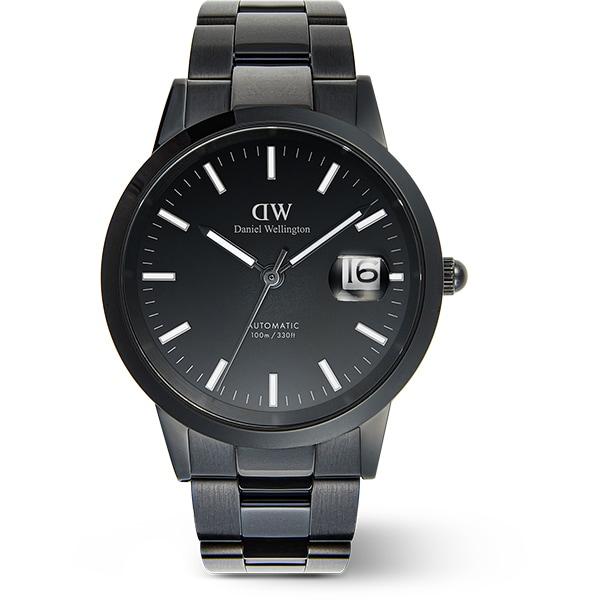 Daniel Wellington Iconic Link Automatic Black 40mm DW00100753 Wrist Watch