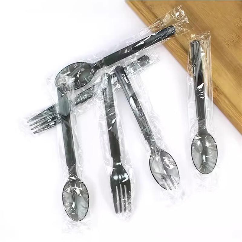 ZISIZ Disposable Food-Grade Plastic Spoon