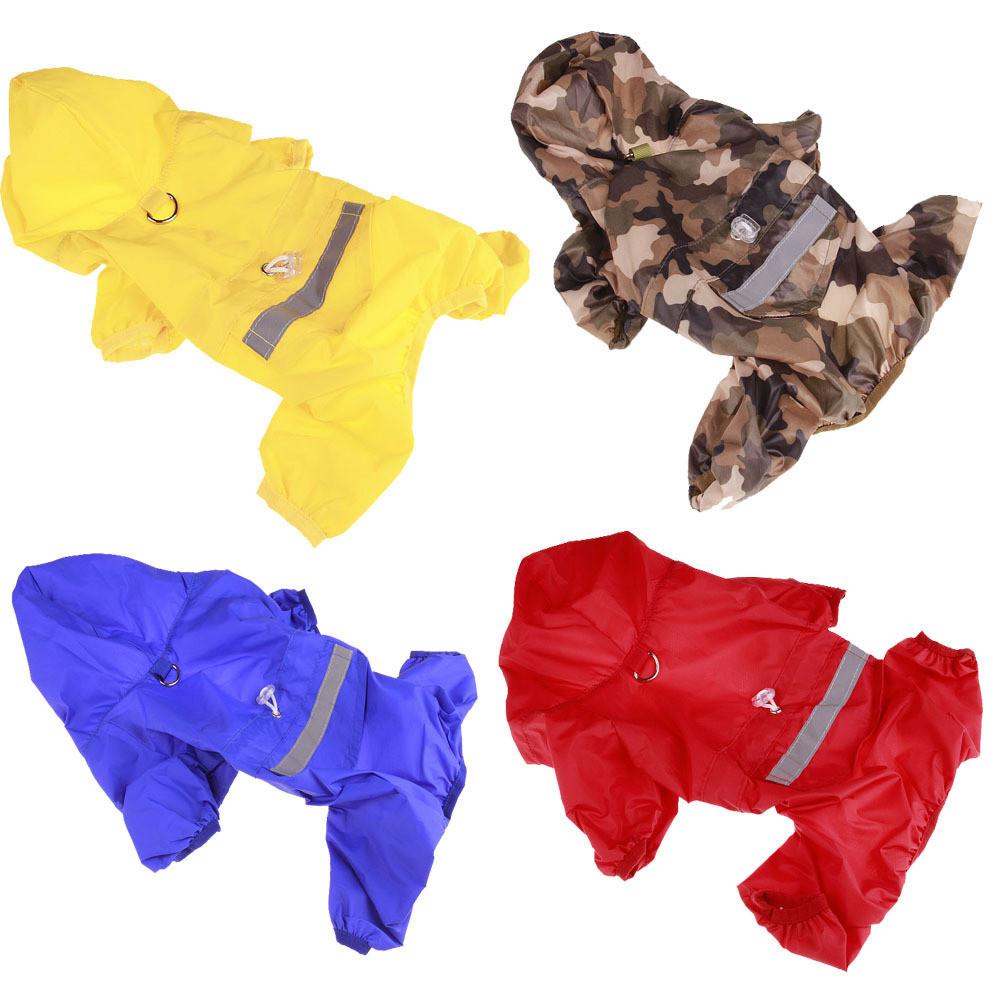 Pet Clothing Raincoat Double-layered Dog Raincoat Wholesale Factory Direct Sales