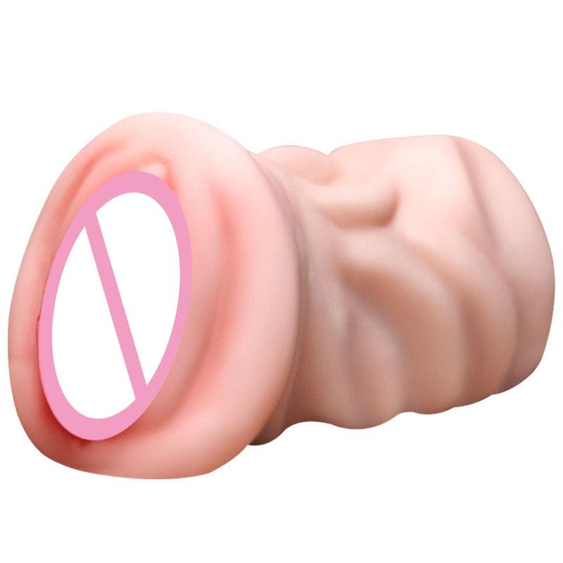 Sex Toys Silicone Artificial Vagina for Men Male Masturbator Cup Real Soft Vagina