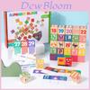 Wooden Number Puzzle Blocks For Early Learning And Cognitive Development For Toddlers