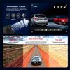 ACCEO 4K Dual Channel Dash Cam with Speed Display Front 4K Built-in WiFi GPS Super Night Vision  Optional Rear Lens 24/7 Parking