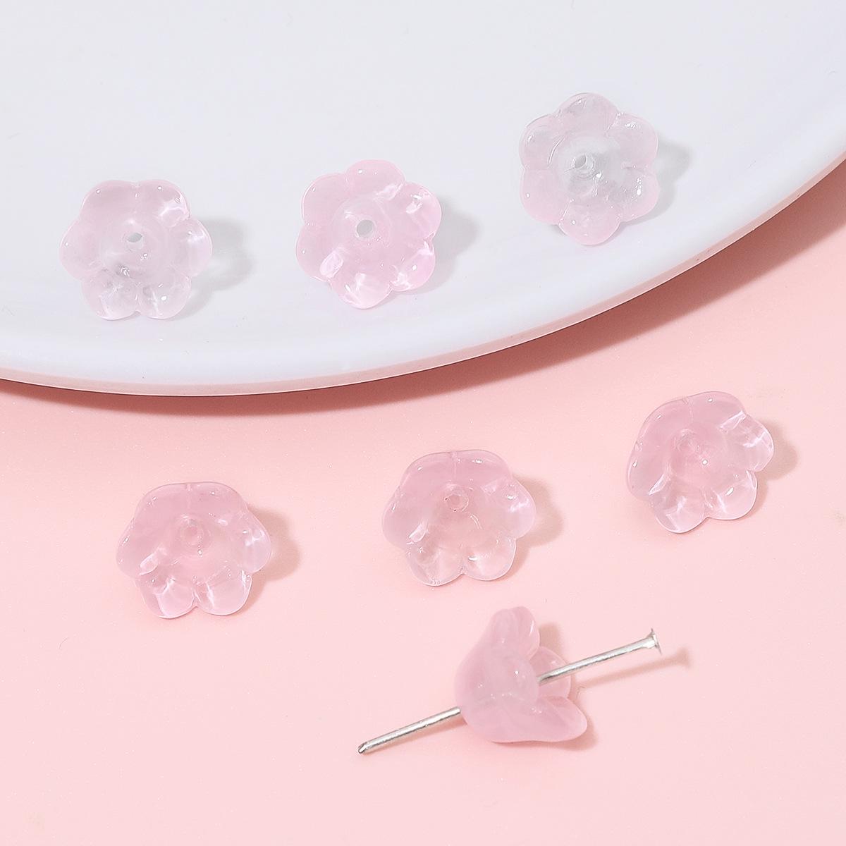 

Градиентные стеклянные бусины, имитирующие нефрит, ландыш, для DIY ожерелья и браслета 12x7mm, Hole ~1mm, 10 pcs/package