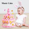 Pretend Play Birthday Cake Toy Early Education Princess Tea Time Toy Pretend Play Set Kids Toy