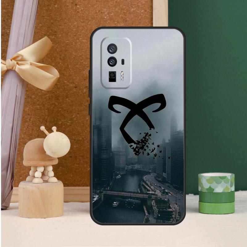 Angelic Rune Shadowhunters Case For Xiaomi 13 14 Ultra 13T 12T 11T 12 Lite POCO X6 M6 Pro X3 X4 X5 F3 F4 M5s F5 Cover