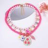 Necklace Set Pearls Necklace Ethnic Style Dopamine Necklace Retro Flower Pendant Necklace  Women