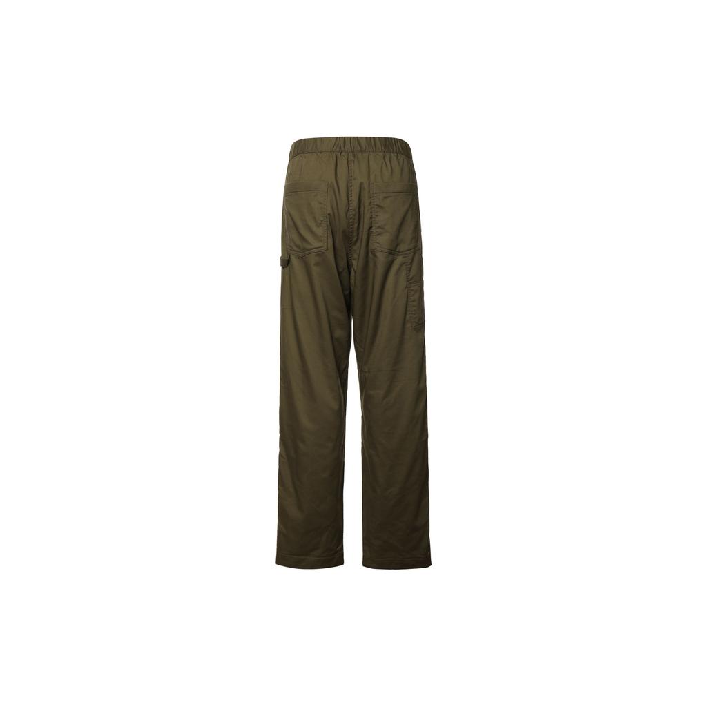 Uniqlo Jwa FW22 Solid Mid-Rise Straight Casual Pants Men Pants Olive-Green 450284-56