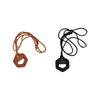 Eyewear Protector Glasses Lanyard Hanging Neck Strap Rope Leather Glasses Clip  Men