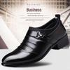 Aofu 2266 Men's Pointed Toe Slip-On Leather Formal Shoes
