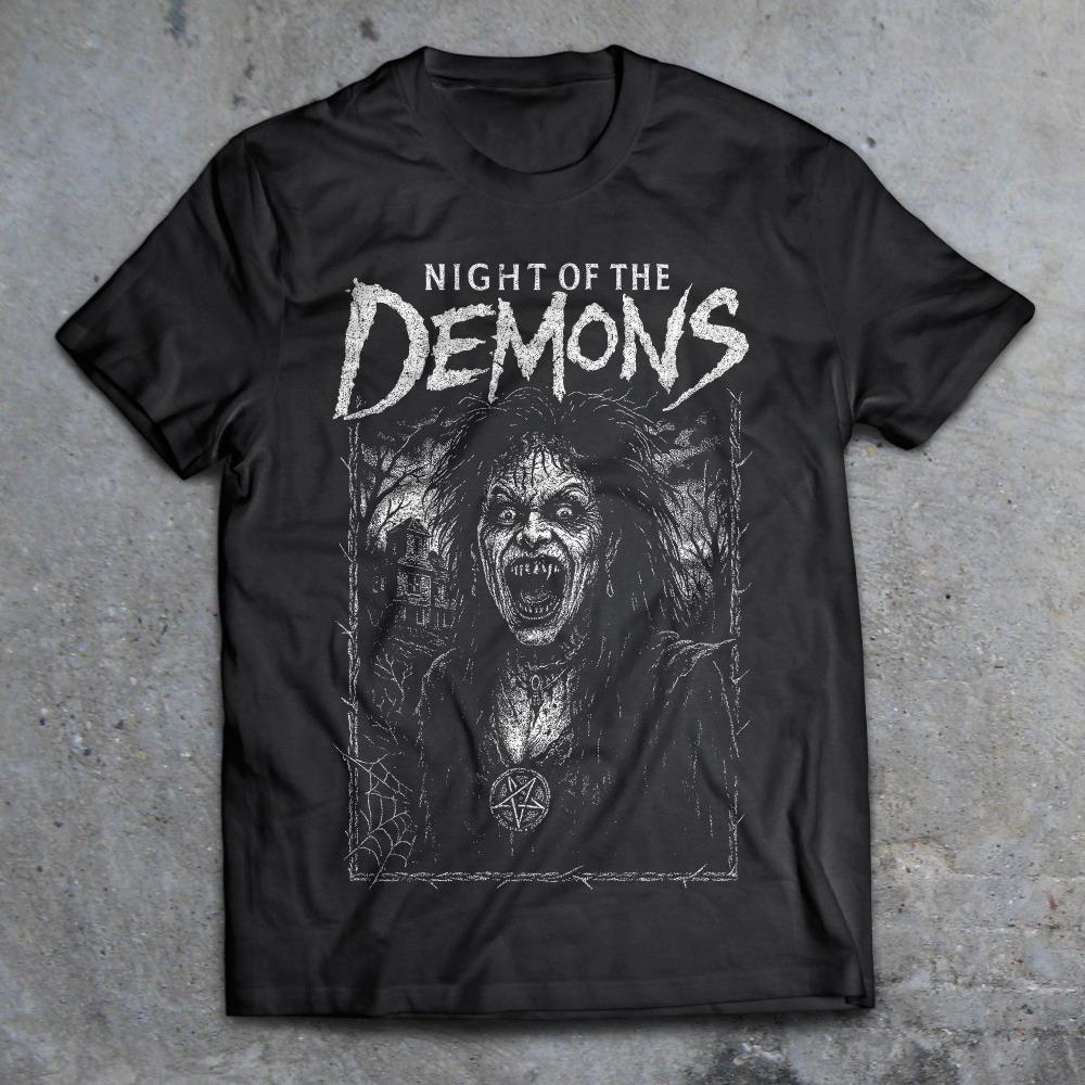 Night of The Demons 80s Horror Movie Shirt Lost Boys Terrifier Creepshow Return of The Living Dead ReAnimator Fright Night