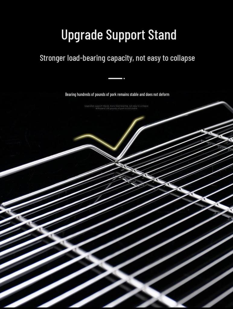 Stainless Steel Bread and Cake Cooling Rack with Flat Feet