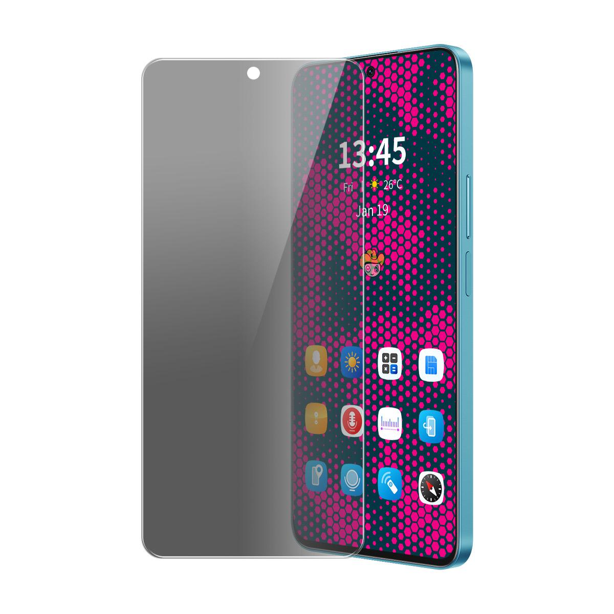 Black Tempered Glass