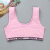 Cotton Teen Girl Training Bra Free Size 8-18 Years Puberty Adolescent Vest Wireless Children Tank Tops