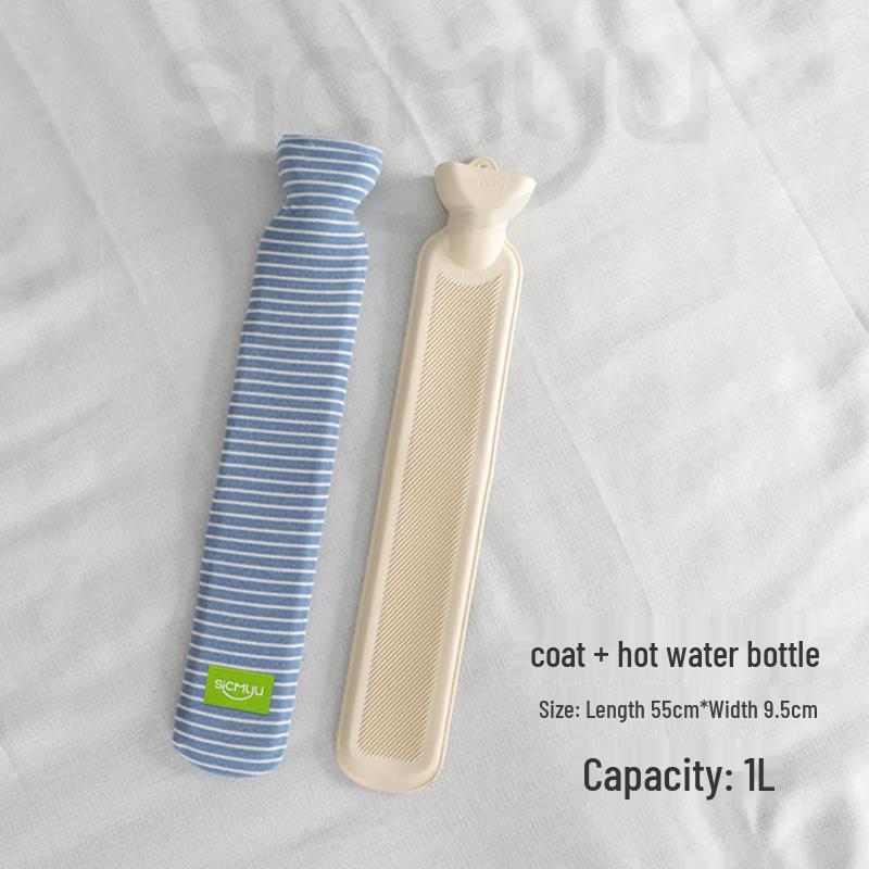 Extra-Long German Velvet Hot Water Bottle