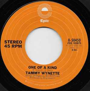 

7inch Record TAMMY WYNETTE - V.s.o.p AMERICAN 850450 EPIC 1977 US Country/Folk Used