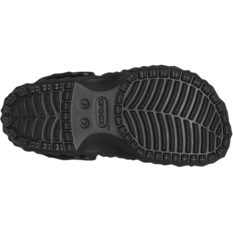 Crocs Classic Clog Fashionable Comfortable Durable Breathable Low-Top Sandals Kids Sandals Black 209572-001