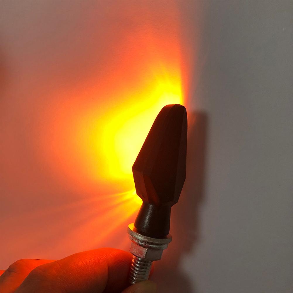 2Pcs Universal Motorcycle Turn Signal Light Signal Lights 3LED Warning Indicator Waterproof Blinker Indicator Moto Accessories