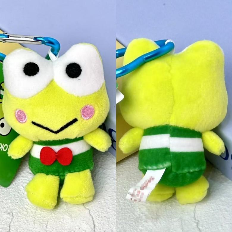 Kuromi Plush Keychain With Heart Shape For Bag Decoration And Collectible Fans