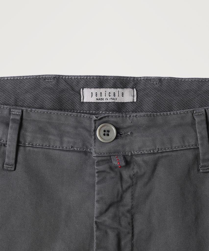 PANICALE Triple A Cotton Chino Pants [Charcoal]