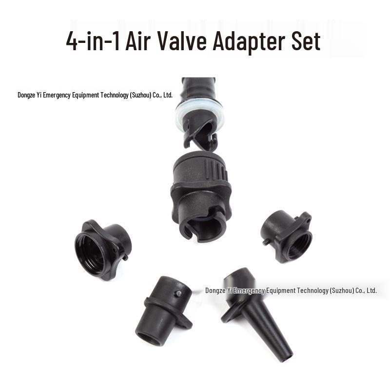 Multifunktionaler Luftventiladapter für SUPs/Kajaks, aufblasbare Boote & Betten