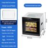 12-Layer Compact Food Dehydrator for Snacks, Jerky, Dried Fruit & Vegetables